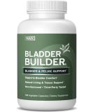 BLADDER BUILDER 120 Capsules | Maximum Strength to Support Recurrent Bladder Discomfort and the Urinary Tract | Support for the Bladder Wall & Pelvic Floor | Made in the USA - Buy Online on GoSupps.com