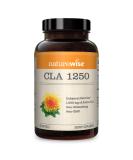 NatureWise CLA 1250 - 1000mg Softgels (90 Count) for Weight Management - Buy Online on GoSupps.com