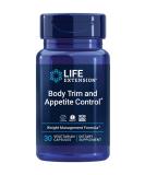 Life Extension Body Trim & Appetite Control Supplement - Lemon Verbena & Hibiscus Extract - Healthy Weight Loss Support - 30 Capsules | Gluten-Free, Non-GMO, Vegetarian - Buy Online on GoSupps.com
