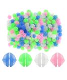 Nanaborn Bike Spoke Beads Glow in The Dark That Make Noise- Plastic Round Multicolor Luminous for Kids Bicycle Wheel Decorations (216PCS) - Buy Online on GoSupps.com