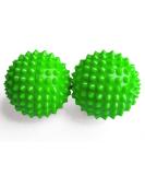 2x DBT Skills Hedgehog Balls - Magnetic Acupressure Stress Relief & Massage - Green Matt 32mm for Tension Relief Mobility & Concentration - Buy Online on GoSupps.com