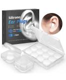 Buy Ear Plugs for Sleeping - 16 Pack Noise Cancelling Silicone Reusable Waterproof Earplugs for Snoring Airplane & Shooting - NRR 32dB - Buy Online on GoSupps.com