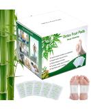 Detoxification Plaster for Feet - 100 Natural Deep Cleansing Foot Pads | Stress Relief & Deep Sleep | Adhesive Foot Care Solutions - Buy Online on GoSupps.com