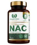 NAC Supplement 600mg - High Bioavailability N-Acetyl-Cysteine - Made in The UK - 60 Capsules - Buy Online on GoSupps.com