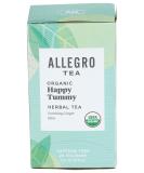 Allegro Tea, Organic Happy Tummy Tea Bags, 20 ct - Buy Online on GoSupps.com