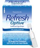 Refresh Optive Preservative-Free Lubricant Eye Drops - 30 ct  0.01 fl oz Single-Use Containers - Buy Online on GoSupps.com