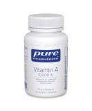 Pure Encapsulations Vitamin A 10,000 IU Cod Liver Oil 120 Softgels - Skin, Vision & Immune Support - Buy Online on GoSupps.com