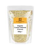 Organic Coarse Oatmeal (Pinhead) 500g by Manor Springs Organic - Buy Online on GoSupps.com