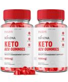 2 Pack SlimDNA Keto ACV Gummies for Advanced Weight Loss - Apple Cider Vinegar Shark Tank Supplement - Belly Fat Extra Strength Gomitas (120 Gummies) - Buy Online on GoSupps.com
