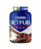 USN Diet Fuel UltraLean Chocolate 2KG - Meal Replacement Shake for Weight Control and Muscle Development - Buy Online on GoSupps.com