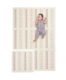 Childlike Behavior Baby Play Mat - Extra Large Non-Toxic Foam Play Mat 72x48 Inches - Beige Mudcloth Design for Infants, Toddlers, and Kids - Buy Online on GoSupps.com