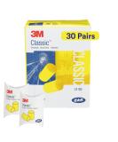 3M Ear Plugs 30 Pairs/Box E-A-R Classic 310-1060 Uncorded Disposable Foam NRR 29 For Drilling Grinding Machining Sawing Sanding Welding 1 Pair/Pillow Pack Yellow - Buy Online on GoSupps.com