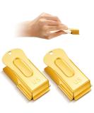 Vercanmonth 2-Piece Brass Pet Training Clicker Set - Metal Dog & Cat Clickers for Puppy Training | Gold - Buy Online on GoSupps.com