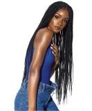 24-Inch Black Braided Wig - Long Ponytail for Everyday Use & Costume Party - Buy Online on GoSupps.com