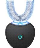 V-White Electric Toothbrush Adults - Ultrasonic U-Shaped Toothbrushes for Teeth Whitening - 360 Mouth Cleansing Hands free Gums Protection - Wireless Charging  LED Light - Waterproof IPX7 Certified Black - Buy Online on GoSupps.com