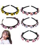 Guanyj Girls Hair Accessories Set - 5 Stylish Hair Ties with Clips for Parties Weddings & Festivals - Perfect for Every Young Princess - Buy Online on GoSupps.com