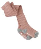 Non-Slip Super Soft Ribbed Toddler Girls Tights - Cozy Winter Warm Anti-Skid Tights in Shell Pink | Active Children 2 Years - Buy Online on GoSupps.com