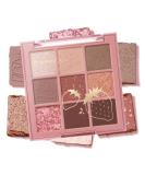 9 Color Longlasting Nude Eyeshadow Palette - Matte Shimmer & Glitter for Stunning Daily Strawberry Makeup - Buy Online on GoSupps.com