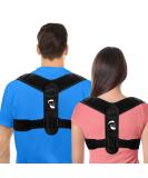 Posture Corrector for Men & Women | Adjustable Upper Back Brace | Breathable Support & Straightener for Neck Back Clavicle & Shoulders - Shop Now - Buy Online on GoSupps.com
