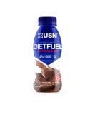 USN Diet Fuel Ultralean 8x310ml Chocolate Meal Replacement Shake Bottles - Buy Online on GoSupps.com