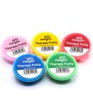 Meglio Therapy Hand Putty 57g Clinical Grade putty for Hand Exercises Helps Recovery and Rehabilitation Strength Training and Stress Relief Variable Resistances - Extra Light Light Medium & Firm - Buy Online on GoSupps.com
