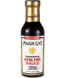All-Natural Traditional Stir Fry Sauce 13 oz. | Low Sodium Marinade - Maggie Gin - Buy Online on GoSupps.com