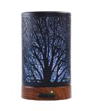 EQUSUPRO 100ml Metal Aromatherapy Essential Oil Diffuser - Ultrasonic Cool Mist with Waterless Auto Shut-Off, 7 Color LED for Home, Office, SPA, Yoga - Buy Online on GoSupps.com