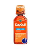Vicks DayQuil Cough Cold & Flu Almond Relief 12 Fl Oz - Pack of 1 - Buy Online on GoSupps.com