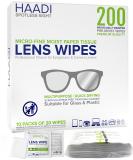 200 Individually Wrapped Glasses Cleaner Wipes for Spectacles, Cameras, Screens & More - Buy Online on GoSupps.com