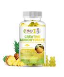 Buy Sugar-Free Creatine Monohydrate Gummies for Men & Women - Muscle Builder Energy & Pre Workout Support with Magnesium Zinc & Ashwagandha - Pineapple Flavor - Buy Online on GoSupps.com