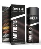 Keratin Hair Fibers for Men & Women - Thicker Hair Solution Fill Fine & Thinning Hair (Dark Brown 15g - Buy Online on GoSupps.com