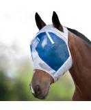 Harrison Howard CareMaster Horse Fly Mask - UV Protection No Ears & Nose Hawaiian Blue - Warmblood Size L - Buy Online on GoSupps.com