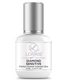Low-Fume Eyelash Extensions Glue - LONRIS Diamond Sensitive 10ml | No Irritation Long-Lasting Hold for Beginners & Experts - Buy Online on GoSupps.com