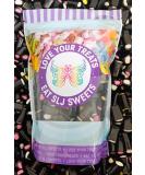 Large 1kg Resealable Pouch of Liquorice Cream Rock (Creme Rock) - Fully Recyclable Pouch - Buy Online on GoSupps.com