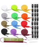 Joycoco 27 Pack Replacement Drawstrings with Threaders and Cord Locks - 47 Long (Colorful) - Buy Online on GoSupps.com