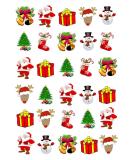 30 x Christmas Edible Wafer Paper Cupcake Toppers Stand up Rice Fairy Snowman Santa Jingle Bells Tree Reinder - Buy Online on GoSupps.com