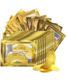 Collagen Under Eye Masks - 25 Pairs for Anti-Aging, Wrinkle Reduction, Dark Circles, and Puffy Eyes - Skincare Treatment for Men and Women - Buy Online on GoSupps.com