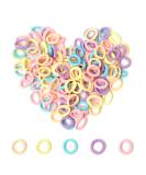 COEETR 100 pieces baby hair tie hair tie children girls hair tie children elastic small tiny soft soft hair tie for children toddlers 5 colors - Buy Online on GoSupps.com