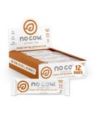 No Cow Protein Bar - Peanut Butter Chocolate Chip | 12 Bars (2.12 oz Each) - Vegan, Dairy-Free, High Protein Snack - Buy Online on GoSupps.com