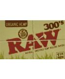 RAW Organic 300 1.25 1 1/4 Size Rolling Papers 1 Pack  300 Leaves, 300 Count (Pack of 1) - Buy Online on GoSupps.com