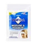 WellPatch Cooling Headache Pads, Migraine, 4 Large Patches- 4.3 x 2 Inch (Pack of 6) - Buy Online on GoSupps.com