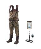 HISEA Neoprene Chest Waders for Men - 600G Insulated Boot, Waterproof Camo Fishing Waders - Size 12 - Buy Online on GoSupps.com