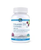 Nordic Naturals Vitamin D3 1000 IU Gummies - Wild Berry Flavor | 60 Count - Buy Online on GoSupps.com
