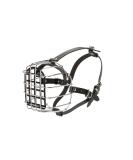 Dingo Metal Muzzle No.8 - Wire Muzzle for Dog Training | Handcrafted Adjustable Leather Strap for Comfort | Ideal for Boxers - 14010 - Buy Online on GoSupps.com