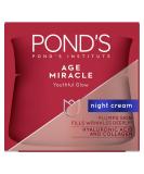 Buy Ponds Age Miracle Night Cream | Anti-Wrinkle & Moisturizer for All Skin Types - 50 ML | International Shipping Available - Buy Online on GoSupps.com