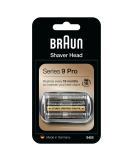 Braun Electric Shaver Head Replacement Part 94M Silver, Compatible with Series 9 Pro and Series 9 Electric Razors for Men - Buy Online on GoSupps.com
