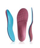 Orthotics Insoles for Flat Feet & Plantar Fasciitis - Arch Supports for Men/Women Shoes (Blue, Size US Men 10-10.5/Women 12-12.5) - Buy Online on GoSupps.com