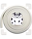 Baby Proofing Edge and Corner Guards - Child Safety Furniture Bumper with 3M Double-Sided Tape - Fireplace, Table, Stair, Cabinet Protector (Beige White) - Buy Online on GoSupps.com