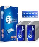 Professional White Stripes Teeth Whitening Strips - 14 Pack (28 Strips) for Effective Stain Removal & Mint Freshness - Buy Online on GoSupps.com