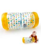 GXHONG Baby Crawling Roller Toy - Inflatable 42x22cm for Infant Motor Skills & Coordination 6 Months+ Yellow - International Shipping Available - Buy Online on GoSupps.com